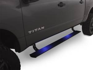 AMP Research - 2016 - 2017 Nissan AMP Research Black Extruded Aluminum PowerStep™ Plug-N-Play System - 76120-01A - Image 2