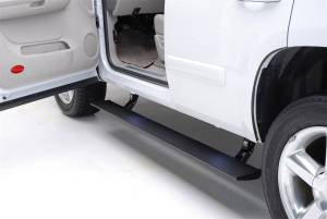 2019 - 2022 Ram AMP Research Black Extruded Aluminum PowerStep™ Plug-N-Play System - 76240-01A