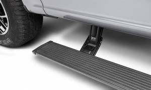 2022 Ford AMP Research Black Extruded Aluminum PowerStep™ Plug-N-Play System - 76242-01A