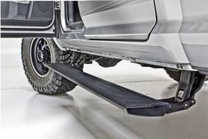 2019 - 2022 Ram AMP Research Black Extruded Aluminum PowerStep™ Plug-N-Play System - 76243-01A