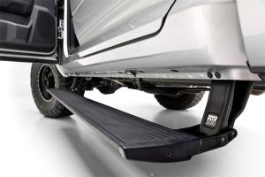 2022 GMC, Chevrolet AMP Research Black Extruded Aluminum PowerStep™ Plug-N-Play System - 76255-01A
