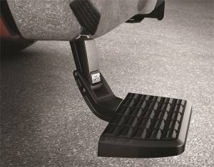 2019 - 2022 Ram AMP Research Black Powder Coated Aluminum BedStep® - 75324-01A