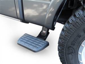 AMP Research - 2002 - 2009 Dodge AMP Research Black Powder Coated Aluminum BEDSTEP®2 - 75404-01A