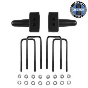 Pro Comp Suspension - 2004 - 2017 Ford Pro Comp Suspension 1.5 Inch Rear Lift Block With U-Bolt Kit - 62201 - Image 6