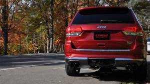 Corsa Performance - 2014 - 2021 Jeep Corsa Performance 304 Stainless Steel Sport Cat-Back Exhaust System - 14984BLK - Image 3