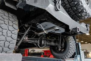 Corsa Performance - 2012 - 2018 Jeep Corsa Performance 304 Stainless Steel Sport Cat-Back Exhaust System - 21121 - Image 2