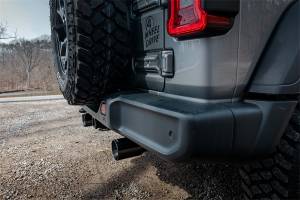 Corsa Performance - 2018 - 2021 Jeep Corsa Performance 304 Stainless Steel Sport Cat-Back Exhaust System - 21124 - Image 3