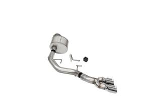 2021 - 2022 Ford Corsa Performance 304 Stainless Steel Xtreme Cat-Back Exhaust System - 21141