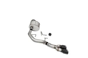 Corsa Performance - 2021 - 2022 Ford Corsa Performance 304 Stainless Steel Xtreme Cat-Back Exhaust System - 21141BLK - Image 1