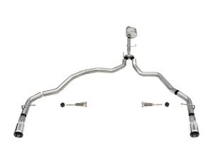 2021 - 2022 Ford Corsa Performance 304 Stainless Steel Xtreme Cat-Back Exhaust System - 21143