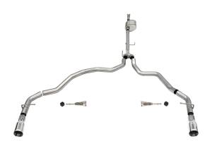 2021 - 2022 Ford Corsa Performance 304 Stainless Steel Xtreme Cat-Back Exhaust System - 21146