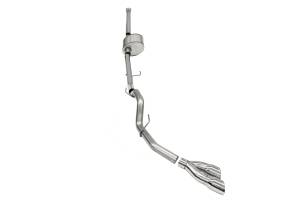 2021 - 2022 Ford Corsa Performance 304 Stainless Steel Xtreme Cat-Back Exhaust System - 21151