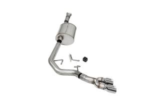 2021 - 2022 Ford Corsa Performance 304 Stainless Steel Sport Cat-Back Exhaust System - 21156