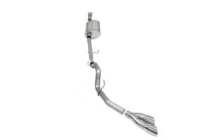 2021 - 2022 Ford Corsa Performance 304 Stainless Steel Sport Cat-Back Exhaust System - 21157