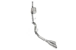 2021 - 2022 Ford Corsa Performance 304 Stainless Steel Sport Cat-Back Exhaust System - 21160