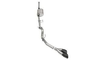 2021 - 2022 Ford Corsa Performance 304 Stainless Steel Sport Cat-Back Exhaust System - 21169BLK