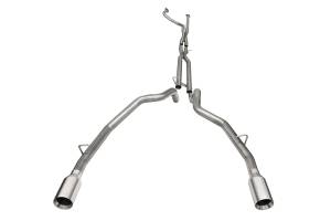 Corsa Performance - 2021 - 2022 Ram Corsa Performance 304 Stainless Steel Baja Cat-Back Exhaust System - 21190 - Image 1