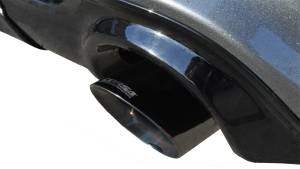 Corsa Performance - 2012 - 2021 Jeep Corsa Performance Stainless Steel Cat-Back - 14466BLK - Image 2