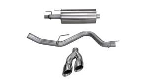Corsa Performance - 2015 - 2020 Ford Corsa Performance Stainless Steel Cat-Back - 14836 - Image 1