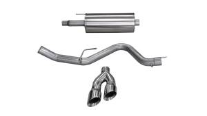 Corsa Performance - 2015 - 2020 Ford Corsa Performance Stainless Steel Cat-Back - 14837 - Image 1