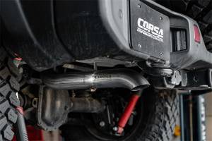Corsa Performance - 2018 - 2021 Jeep Corsa Performance Stainless Steel Sport Cat-Back Exhaust System - 21123 - Image 2
