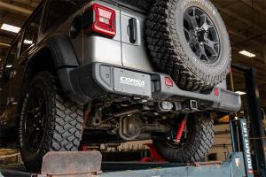 Corsa Performance - 2018 - 2021 Jeep Corsa Performance Stainless Steel Sport Cat-Back Exhaust System - 21123 - Image 3