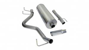 Corsa Performance - 2006 - 2007 Dodge Corsa Performance Stainless Steel Cat-Back - 24404