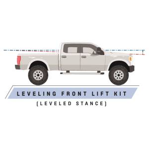 Pro Comp Suspension - 2005 - 2018 Ford Pro Comp Suspension KIT 2.5 Inch Leveling 2005-2017 Ford F250 / F350 4WD 4WD Diesel - 62245 - Image 12