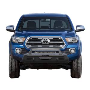 Daystar - 2016 - 2021 Toyota Daystar Tactical Center Mount Bumper w/LED Light Bar - P000005 - Image 3