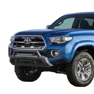 Daystar - 2016 - 2021 Toyota Daystar Tactical Center Mount Bumper w/LED Light Bar - P000005 - Image 4