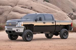 Fabtech - 2011 - 2019 GMC, 2011 - 2018 Chevrolet Fabtech Raised Torsion Suspension Lift System - K1046 - Image 2