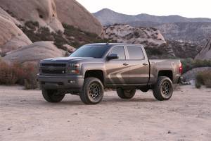 Fabtech - 2014 - 2018 GMC, Chevrolet Fabtech Basic Lift System w/Shocks - K1083 - Image 2