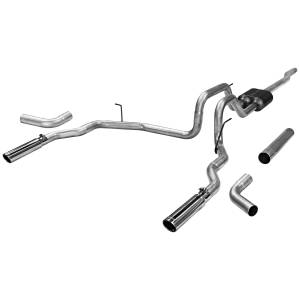 2004 - 2008 Ford Flowmaster American Thunder Cat Back Exhaust System - 17417