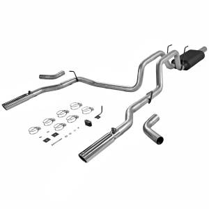 2006 - 2008 Dodge Flowmaster American Thunder Cat Back Exhaust System - 17424