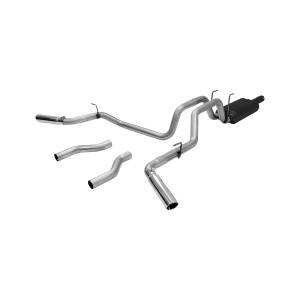 2006 - 2008 Dodge Flowmaster American Thunder Cat Back Exhaust System - 817423