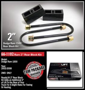 ReadyLift - 2002 - 2008 Dodge ReadyLift Rear Block Kit - 66-1102 - Image 2