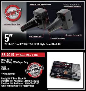 ReadyLift - 2011 - 2016 Ford ReadyLift Rear Block Kit - 66-2015 - Image 2