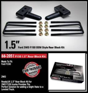 ReadyLift - 2004 - 2020 Ford ReadyLift Rear Block Kit - 66-2051 - Image 2