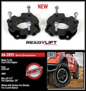 ReadyLift - 2010 - 2014 Ford ReadyLift Front Leveling Kit - 66-2055 - Image 2