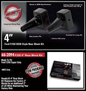 ReadyLift - 2000 - 2010 Ford ReadyLift Rear Block Kit - 66-2094 - Image 2
