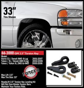 ReadyLift - 2000 - 2007 GMC, Chevrolet ReadyLift Front Leveling Kit - 66-3000 - Image 4