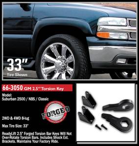 ReadyLift - 2000 - 2012 Chevrolet, 2001 - 2010 GMC ReadyLift Front Leveling Kit - 66-3050 - Image 5