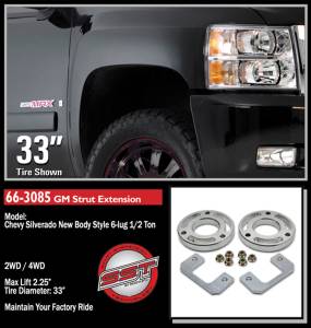 ReadyLift - 2007 - 2018 GMC, 2007 - 2020 Chevrolet ReadyLift Front Leveling Kit - 66-3085 - Image 2