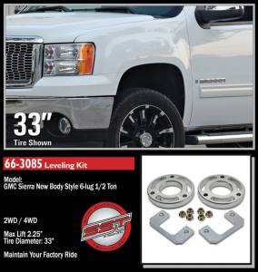 ReadyLift - 2007 - 2018 GMC, 2007 - 2020 Chevrolet ReadyLift Front Leveling Kit - 66-3085 - Image 3