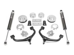 2009 - 2010 Dodge, 2019 - 2022 Ram ReadyLift Lift Kit w/Shocks 4 in. Front Strut Extension 2 in. Rear Coil Spacer Tube A-Arm Falcon 1.1 Monotube Rear Shock - 69-10410