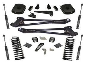 2014 - 2018 Ram Superlift 4in. Lift Kit-14-18 Ram 2500 4WD-Diesel-Replacement Radius Arms w/SL Shocks - K125