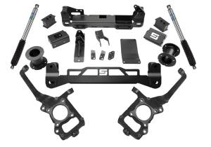 2021 - 2023 Ford Superlift 6in. Lift Kit-21-22 F150 4WD-w/Bilstein Rear Shocks - K130B