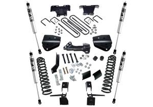 2017 - 2022 Ford Superlift 4in. Lift Kit w/FOX Shocks-17-22 F250/350 4WD Dsl w/o 4Link Arms w/o RadiusArms - K164F