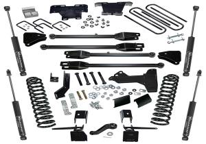 2017 - 2022 Ford Superlift 6in. 4-Link Kit-17-22 F-250/F-350 4WD-Diesel-w/SL Shocks - K171