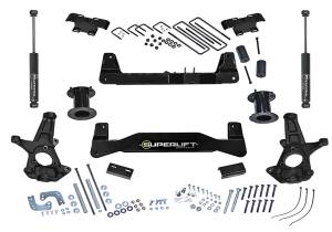 Superlift - 2014 - 2019 GMC, Chevrolet Superlift 6.5in. Lift Kit-14-18 (19 Old Body) GM1500 2WD w OE Al or SS Ctrl Arms w SL Rr S - K181 - Image 1